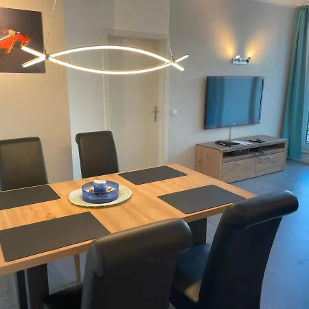 Strandnah Apartment *